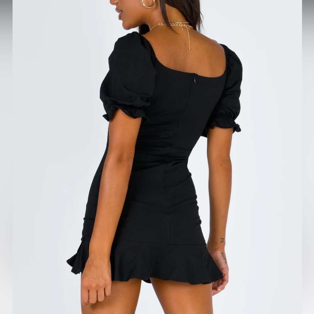 NEVER WORN NEW WITH TAGS PRINCESS POLLY PRECIOUS THING MINI DRESS BLACK